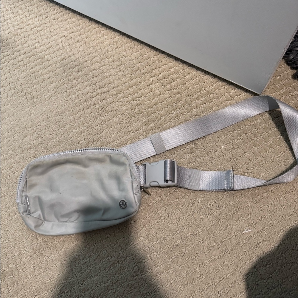 Gray Belt Bag